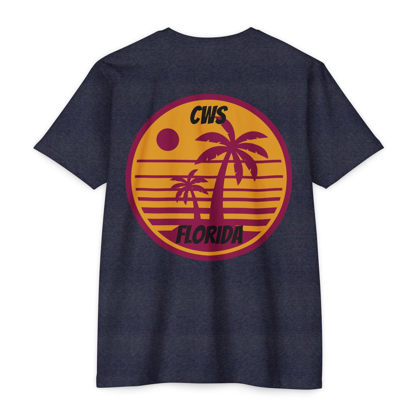 CWS Florida USA Flagge Unisex CVC Jersey T-Shirt von Cozy Winter Store (Versand nur innerhalb der USA)