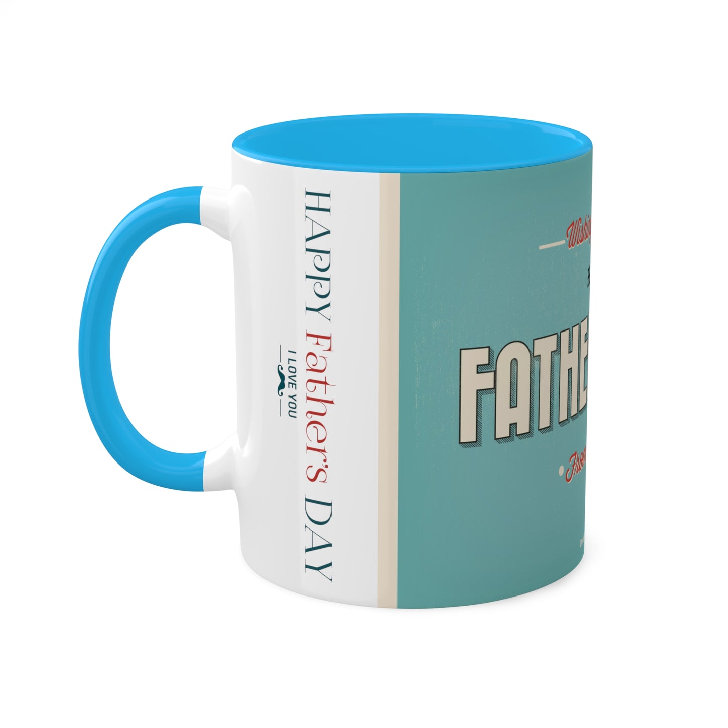 CWS Celebrations Fathers Day Colorful Mugs, 11oz