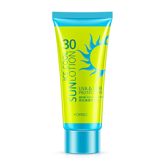 Sunscreen Cream Protetor Facial Cream Sunscreen Clear Moisturizing Lotion