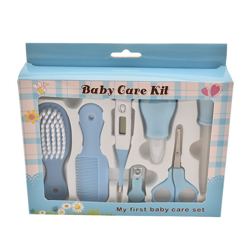 Thermometer für Mutter und Kind, Fütterung, Nasenpflege, 10-teiliges Set, Maniküre- und Nagelknipser-Set für Babys