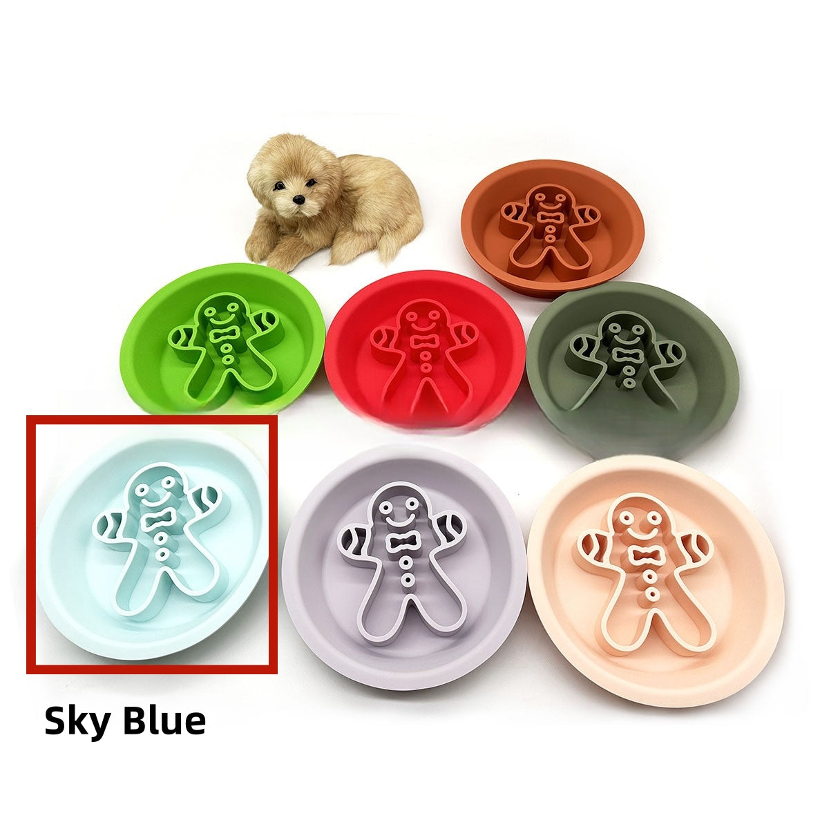 Pet Cat Dog Slow-eat Bowl Licking Two-in-one Anti-choke Non-slip Silica Gel Sucker Honeycomb Slow Food