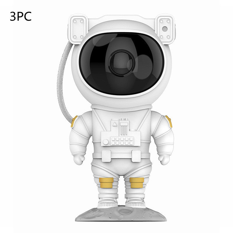 Kreative Astronaut Galaxy Starry Sky Projektor Nachtlicht USB Atmosphäre Schlafzimmer Tisch Lampe