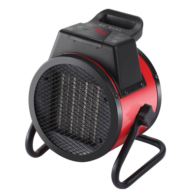 PowerHeat Pro: High-power industrial and household heater with remote control.