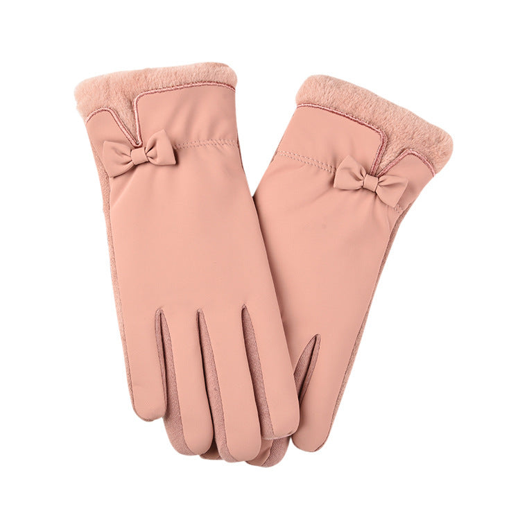 Women's Thermal Gloves New Fashion Versatile Touch Screen