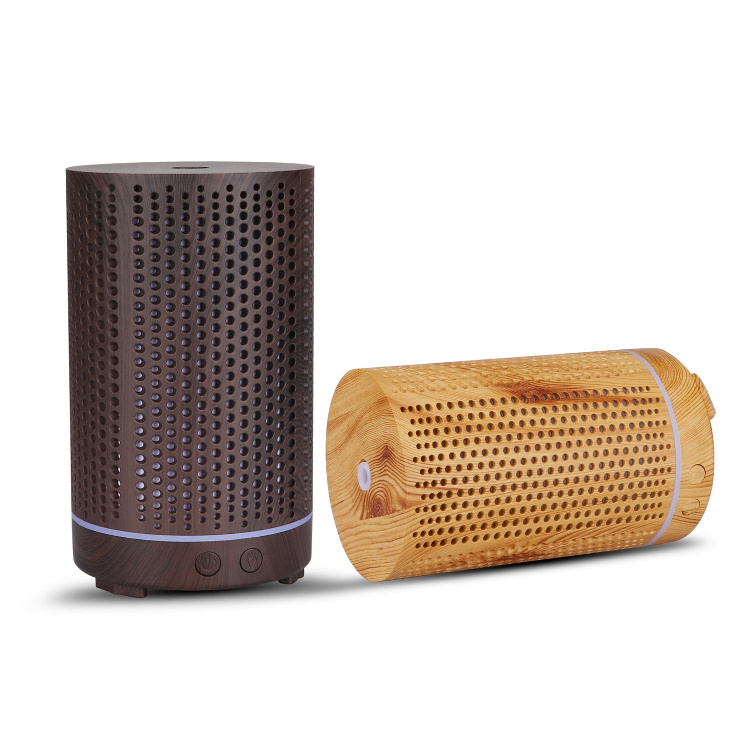 200ML Diffusor für ätherische Öle Holzmaserung Aroma Diffusor Duftmaschine Home Hohlluftbefeuchter