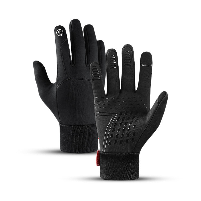 Herbst Winter Männer Frauen Handschuhe Berühren Kalt Wasserdicht Winddicht Handschuhe Outdoor Sport Warme Thermo Fleece Lauf Ski Handschuhe 