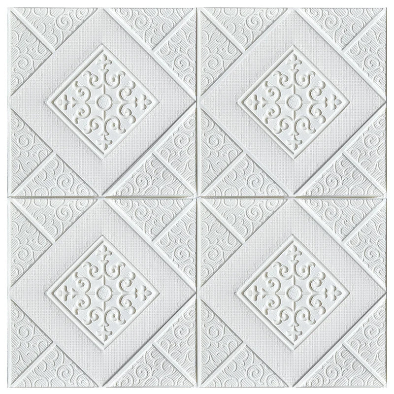 1Pcs 70*70cm Wall Decor Wallpaper Foam Self-Adhesive Ceiling 3D Brick Waterproof Home Decoration Stickers