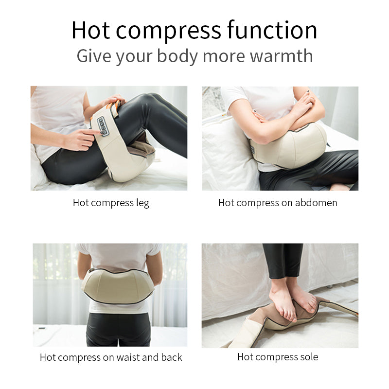 Kneading, SKG, waist and back hot compress spine massager