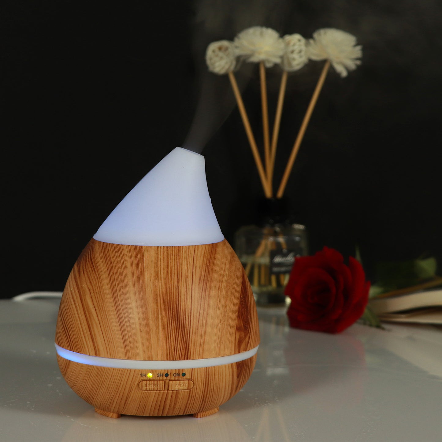 New Ultrasonic Aroma Diffuser 150ml Colorful Cold Mist Desktop Atomizing Humidifier