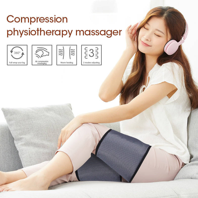 New Air Wave Leg Instrument Leg Massager Pressure Physiotherapy Instrument Electric Hot Compress Air Wave Massager