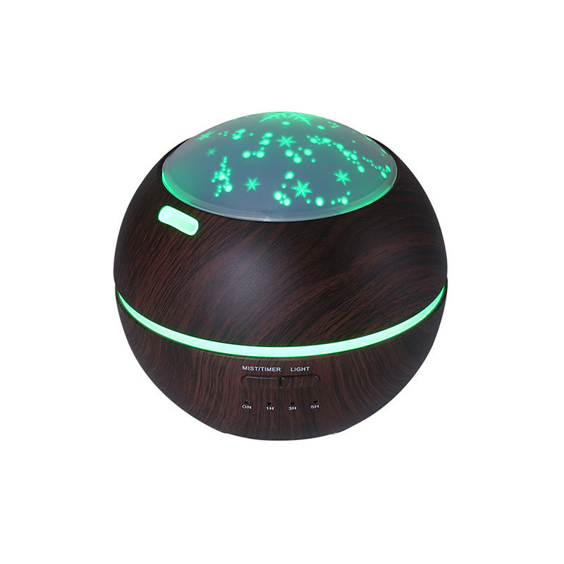 New Light And Shadow Wood Grain Aromatherapy Machine Home Desktop Creative Multi-Functional Spray Aromatherapy Lamp Diffuser