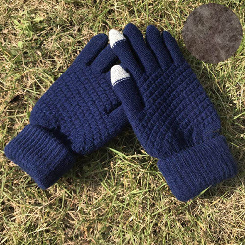 Miya Mona Heißer Verkauf Neue Frauen Warme Winter Gestrickte Vollfinger Handschuhe Fäustlinge Mädchen Weibliche Feste Wollhandschuhe Bildschirm Luvas