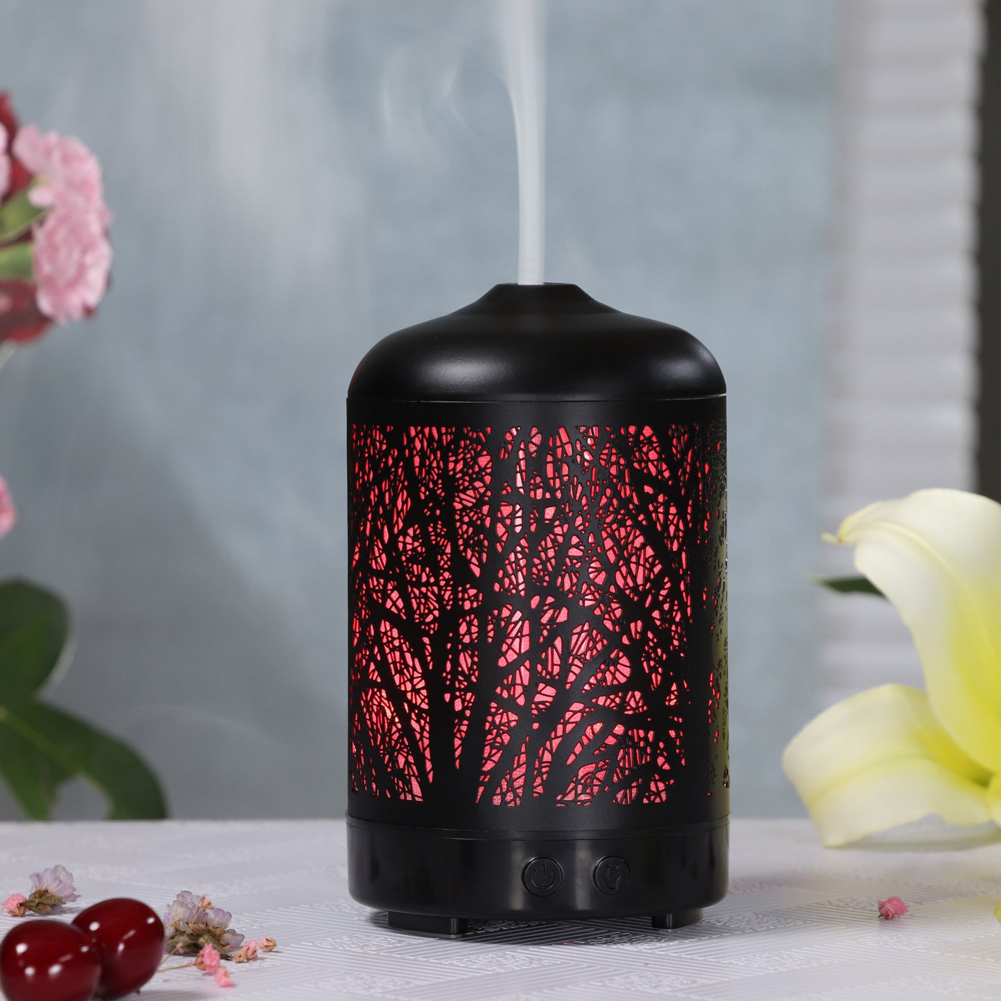 Creative Branch Schmiedeeisen Aroma Diffusor Spray Luftbefeuchter Plug-In Mini Home Schlafzimmer Büro Desktop Befeuchtung