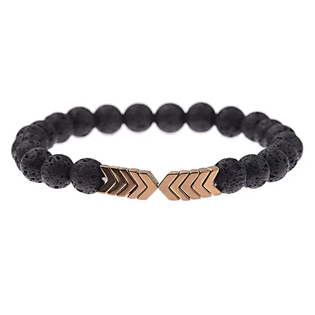 Sacred Arrow   Diffuser Bracelet Lava Stone Diffuser Bracelet