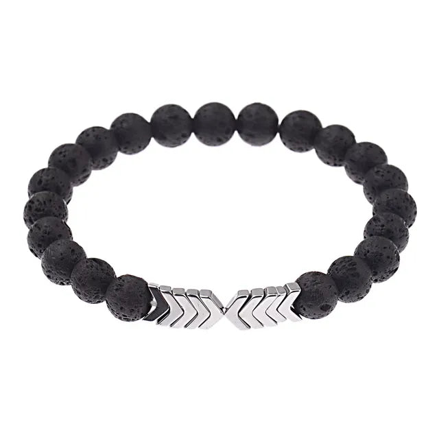 Sacred Arrow   Diffuser Bracelet Lava Stone Diffuser Bracelet