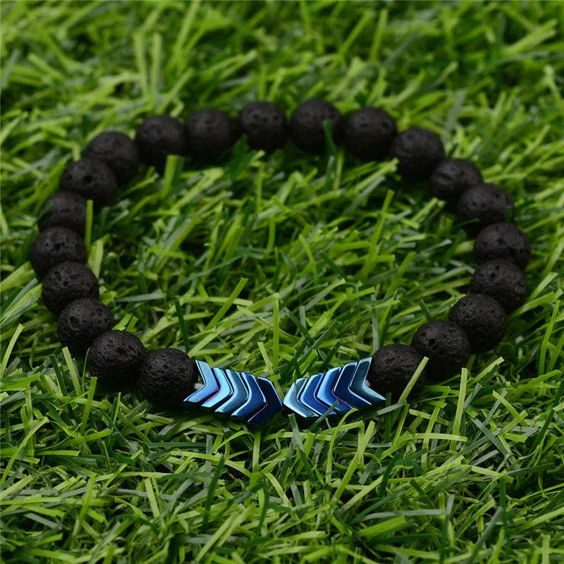 Sacred Arrow   Diffuser Bracelet Lava Stone Diffuser Bracelet