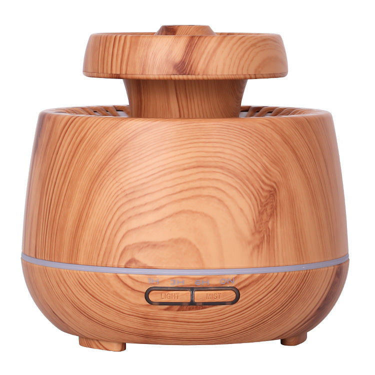 New Wood Grain L9 Aromatherapy Machine Home Car Ultrasonic Humidifier USB Automatic Spray Diffuser