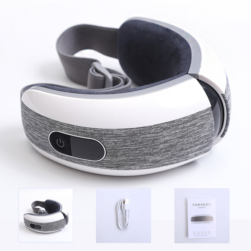 Charging Bluetooth Music Massager Hot Pack Eye Massager Electric  Anti-wrinkle Fatigue Breathable Cloth Massager Healthy Care