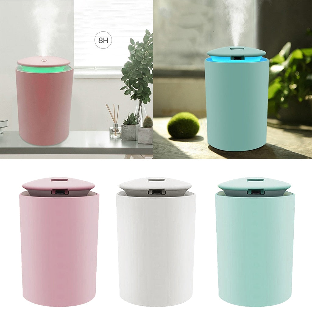 USB-Diffusor für ätherische Öle, Luftbefeuchter, 260 ml, Tank für Schlafzimmer