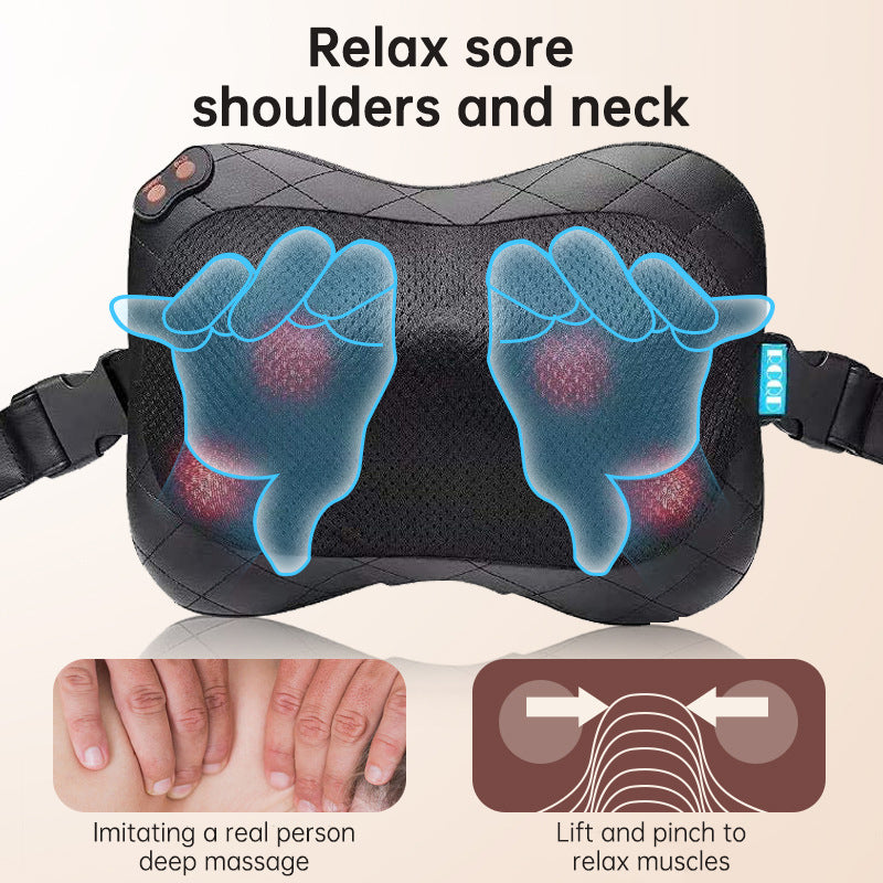 Multifunctional Shiatsu Neck, Back and Shoulder Electric Kneading  Smart  Massager