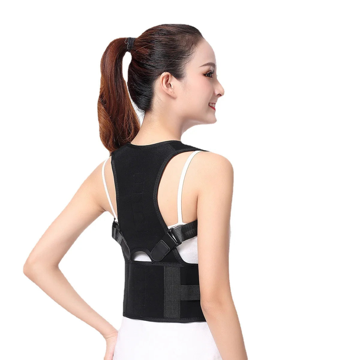 Free Shipping Correction of kyphosis, sitting posture, back anti-scoliosis, adult men and women slimming body shaper