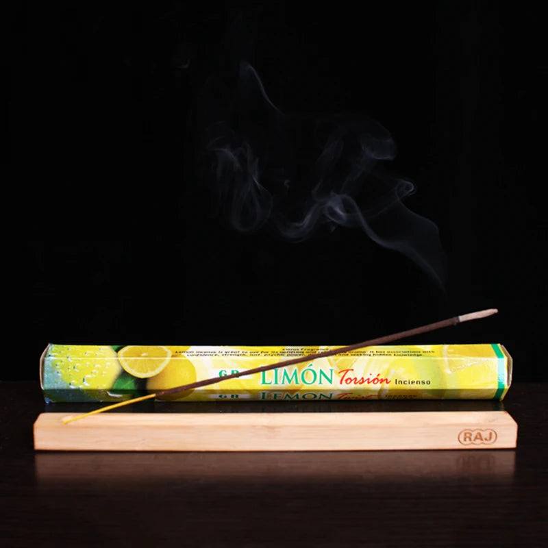 Natural Lemon Fragrance India Incense Aroma Stick Incense Big Box Incense Sticks Household Indoor Clean Air Smell Supply