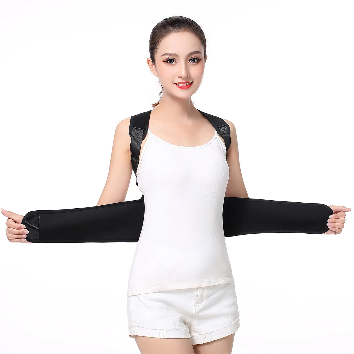 Free Shipping Correction of kyphosis, sitting posture, back anti-scoliosis, adult men and women slimming body shaper