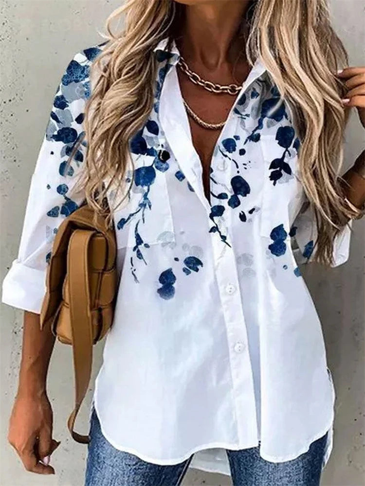 Mode lange ärmeln frau hemd casual shirt frau elegante bluse frau