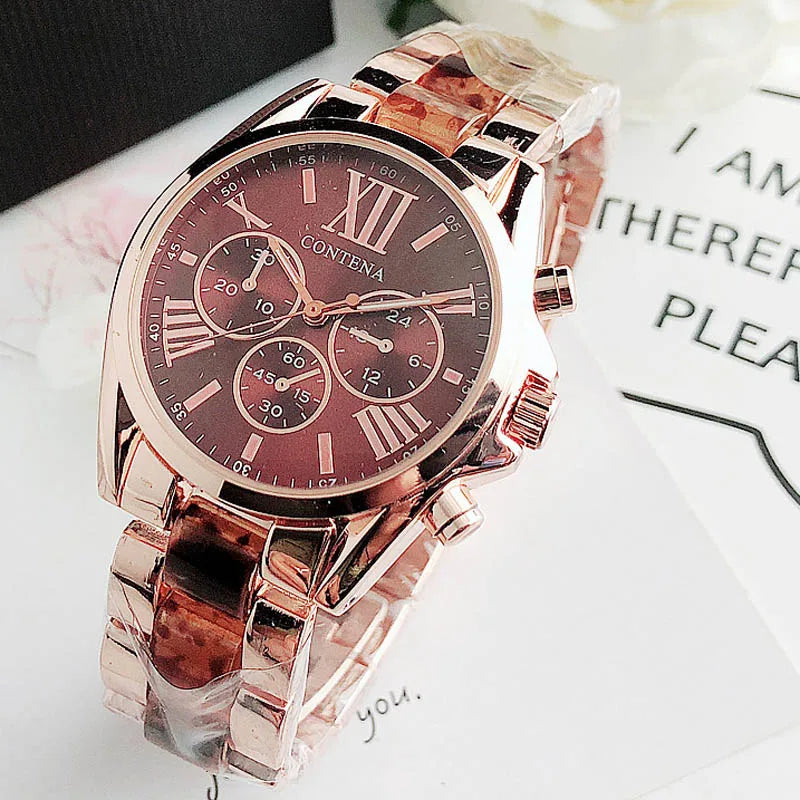 Ladies Fashion Pink Wrist Watch Women Watches Luxury Top Brand Quartz Watch M Style Female Clock Relogio Feminino Montre Femme