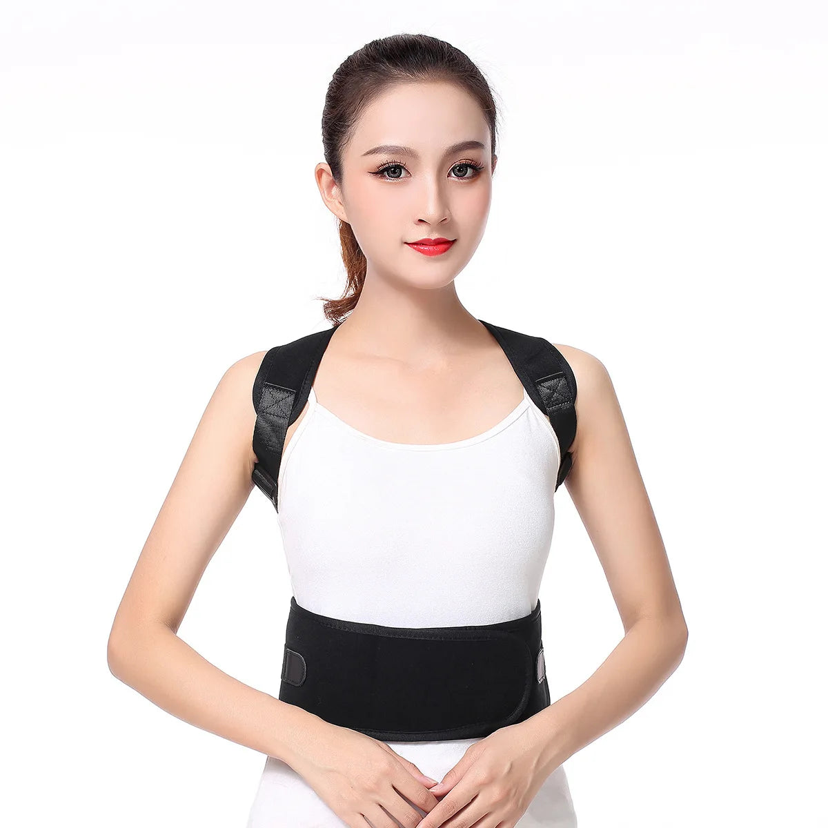 Free Shipping Correction of kyphosis, sitting posture, back anti-scoliosis, adult men and women slimming body shaper