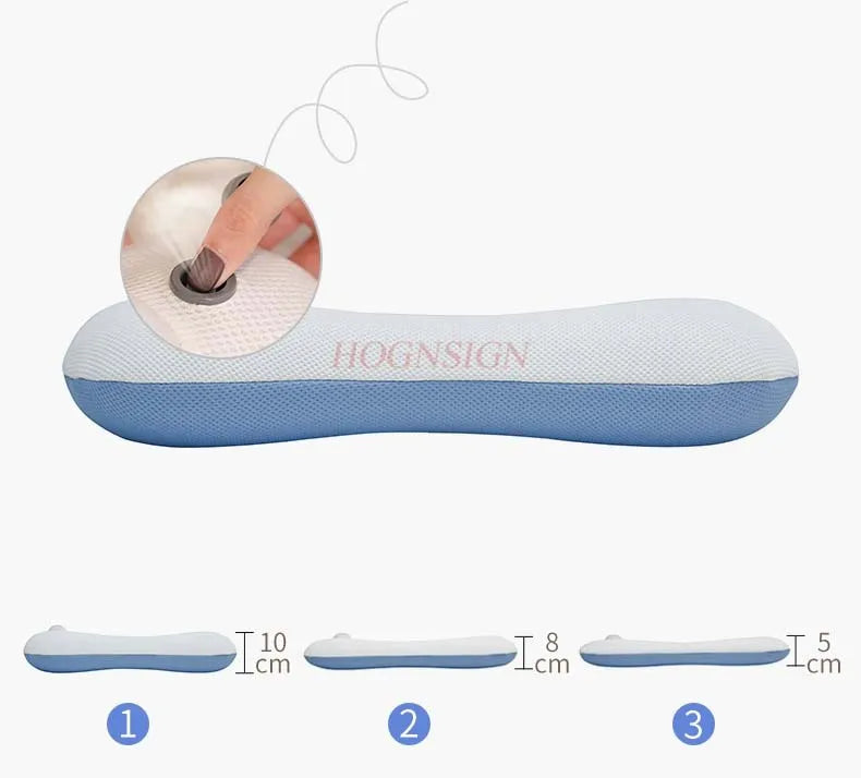 Massage pillow Inflatable Neck pillow repair cervical spine special pillow traction correction adult sleep pillow sleeping