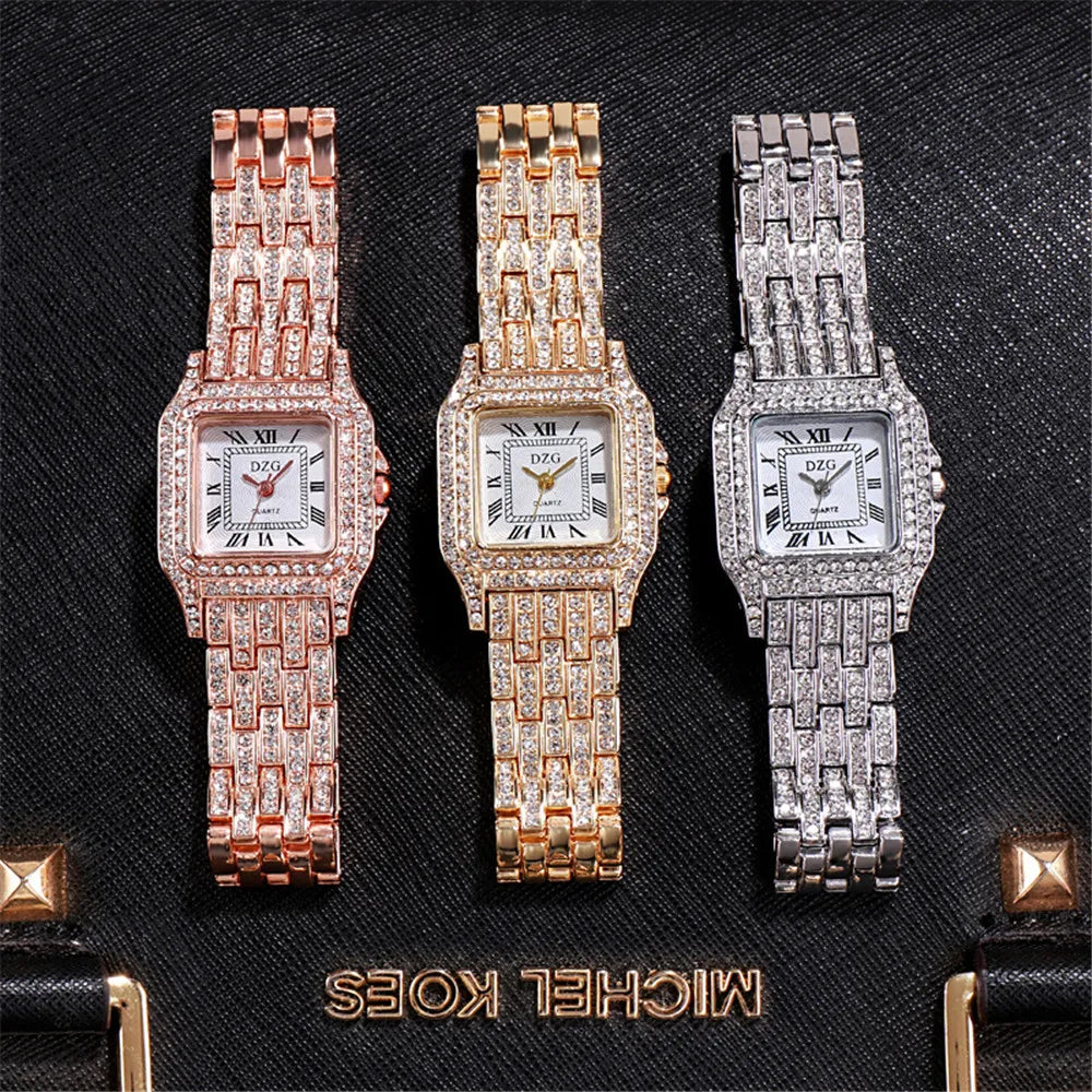 2021 New Fashion Women Quartz Watch Luxury Golden Rose Gold Dress Watches For Women Ladies Relogio Feminino Montre Homme