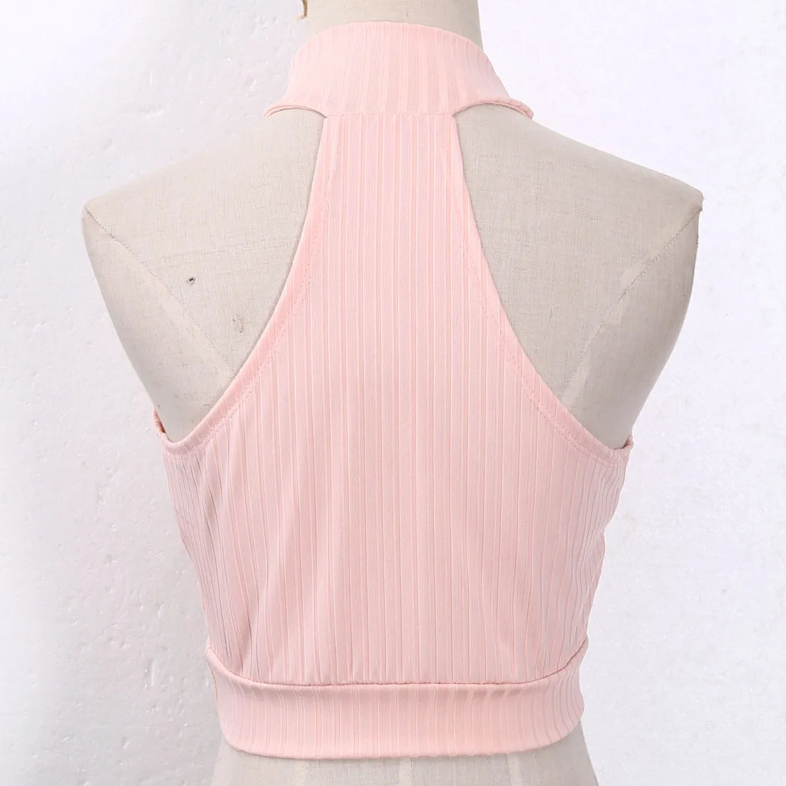 Hot Seller Alert: Women's Sexy Bustier Crop Top - Solid Color, Hollow Out Design