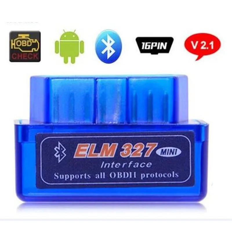 Super Mini ELM327 Bluetooth V2.1 OBD2 Car Diagnostic Tool ELM 327 Bluetooth For Android/Symbian For OBDII Protocol