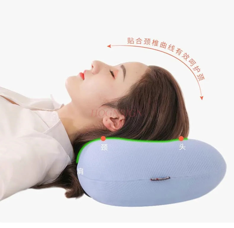 Massage pillow Inflatable Neck pillow repair cervical spine special pillow traction correction adult sleep pillow sleeping