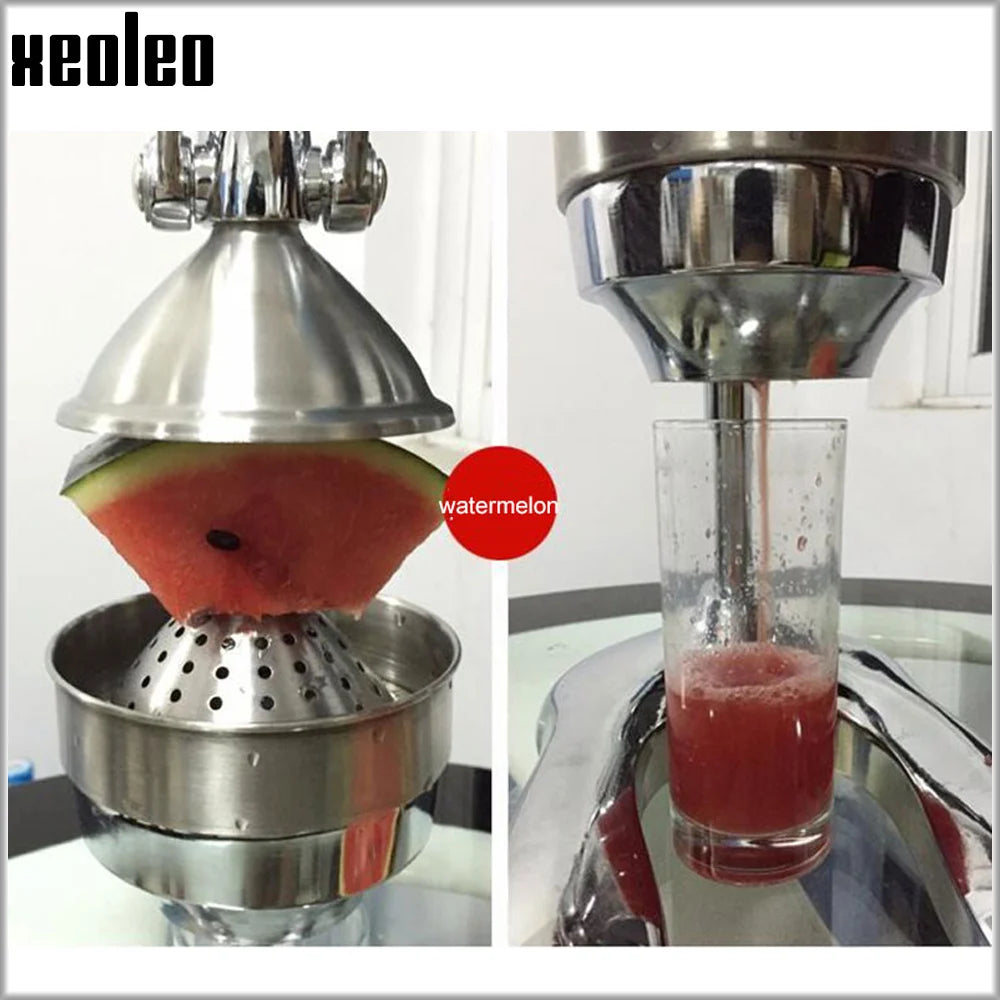 Xeoleo Commercial Manual Lemon Squeezer Hand Pressed Orange Juicer Extractor Machine Hand Citrus Press Tools Pressing Machine