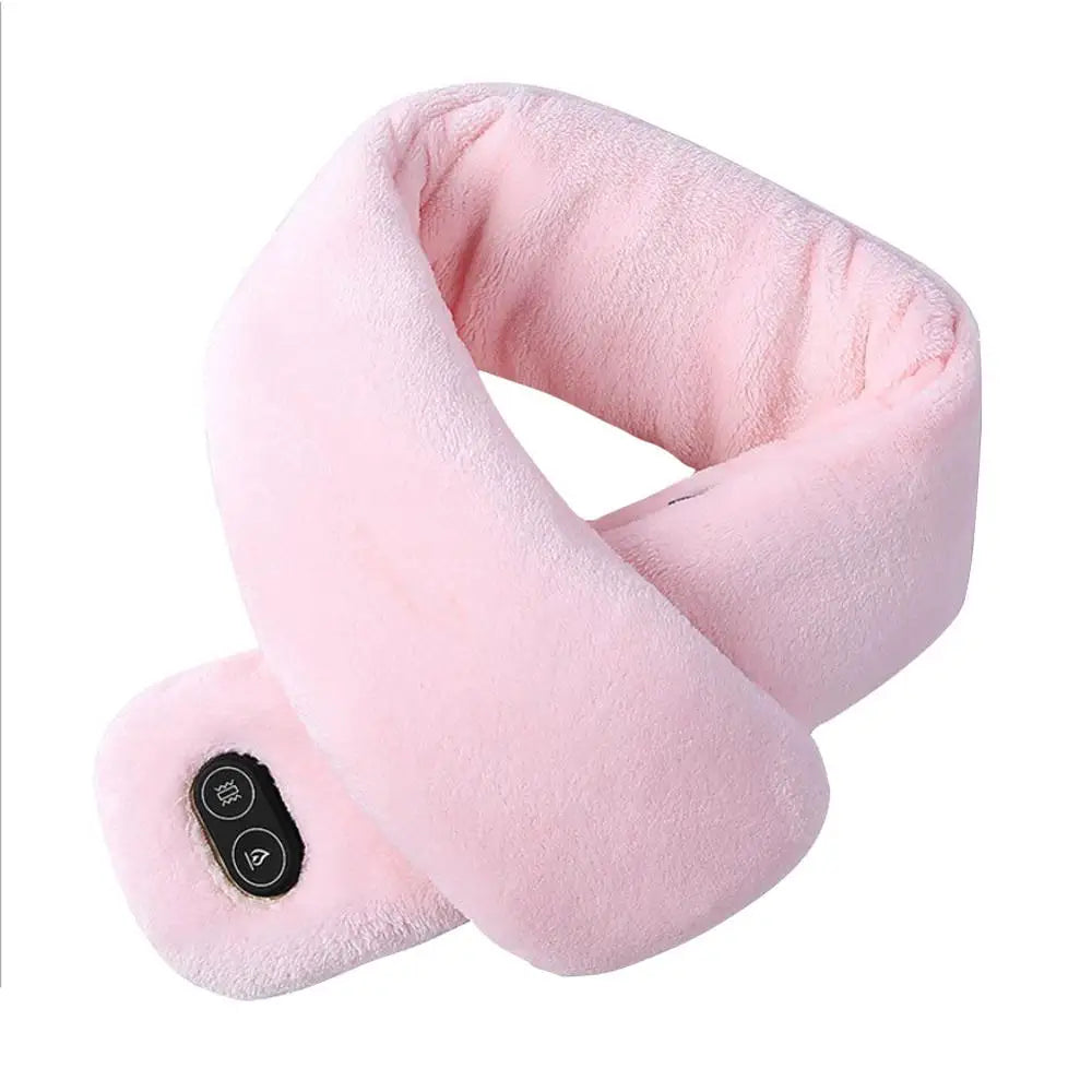 Winter Scarf Heated Scarf USB Women Heating Scarf Couple Scarf Neckerchief Plush Collar Scarves