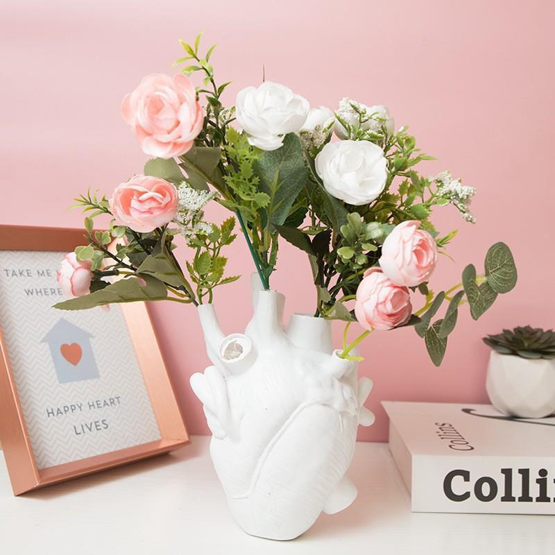 Fashion Heart Vase Decoration Home