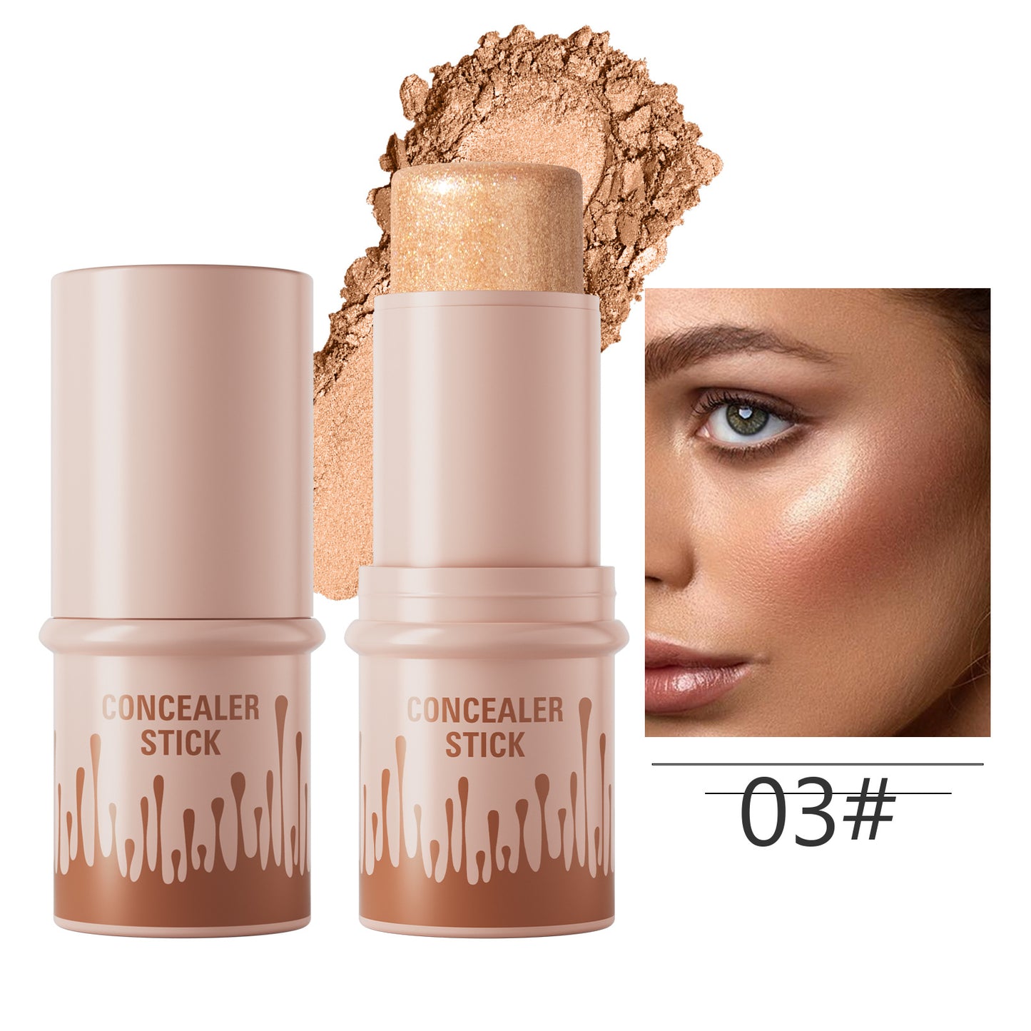 Highlight Contour Stick Stereo Gesichtsdekoration