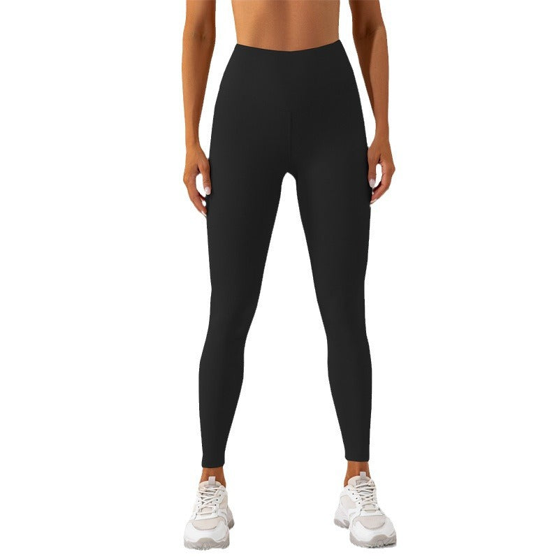 High-Waist Fitness Pants: Outerwear for Running and Exercise, Designed to Contract Belly and Raise Hips for Women