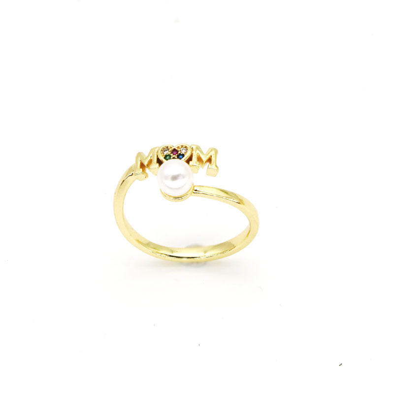 European And American Retro Ins Trendy Cold Open Ring