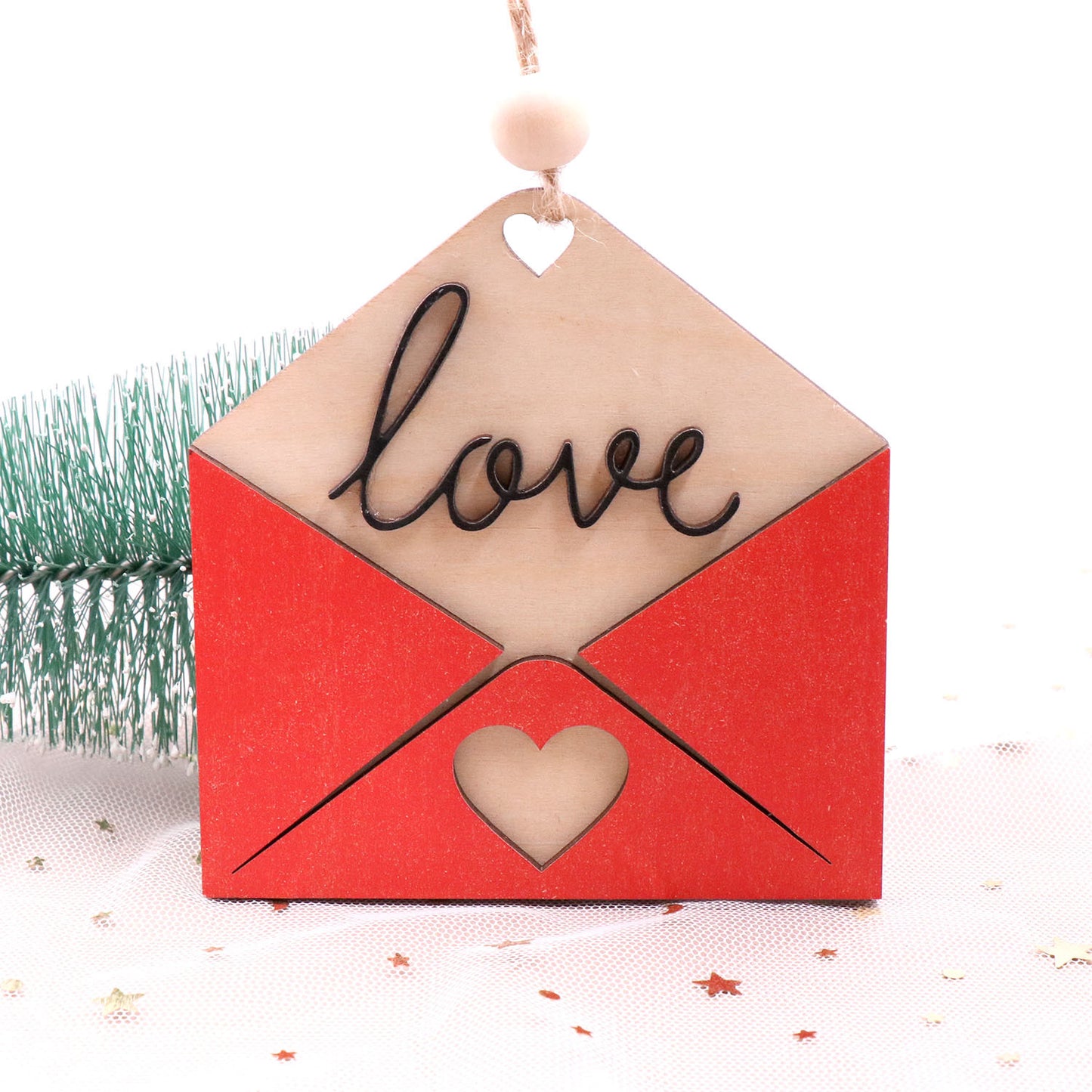 Cute Envelope Letter Love Pendant Commemorative Valentine's Day Decorations