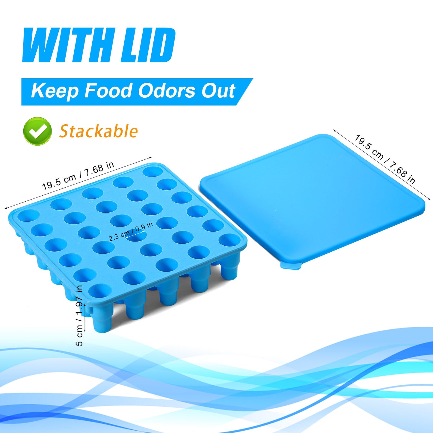 Easily Removable Mold Creative Modeling Ice Tray With Cover