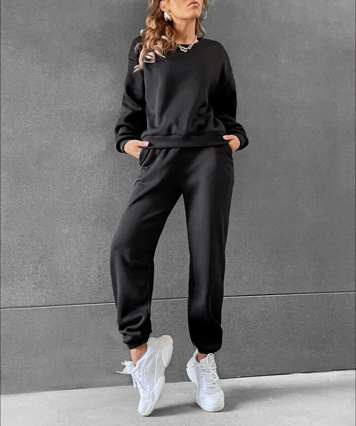 Women's Clothing Spring And Autumn Leisure Fashion Sports Sweater Suit