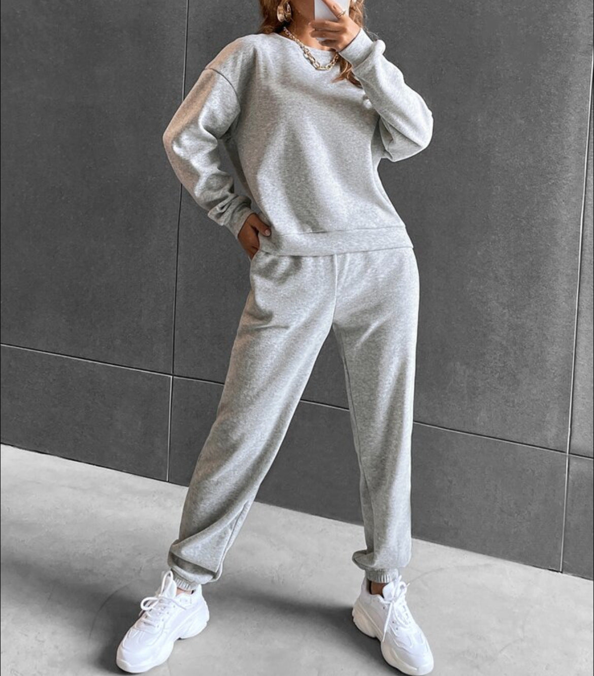 Women's Clothing Spring And Autumn Leisure Fashion Sports Sweater Suit