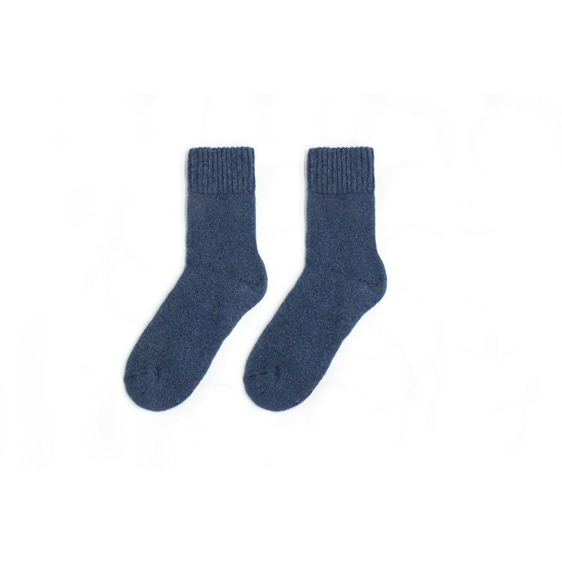 Indulge in the soft embrace of our budget-friendly Autumn/Winter Thick Wool Socks for women. Experience gentle warmth and comfort with every step. Shop now for cozy elegance.