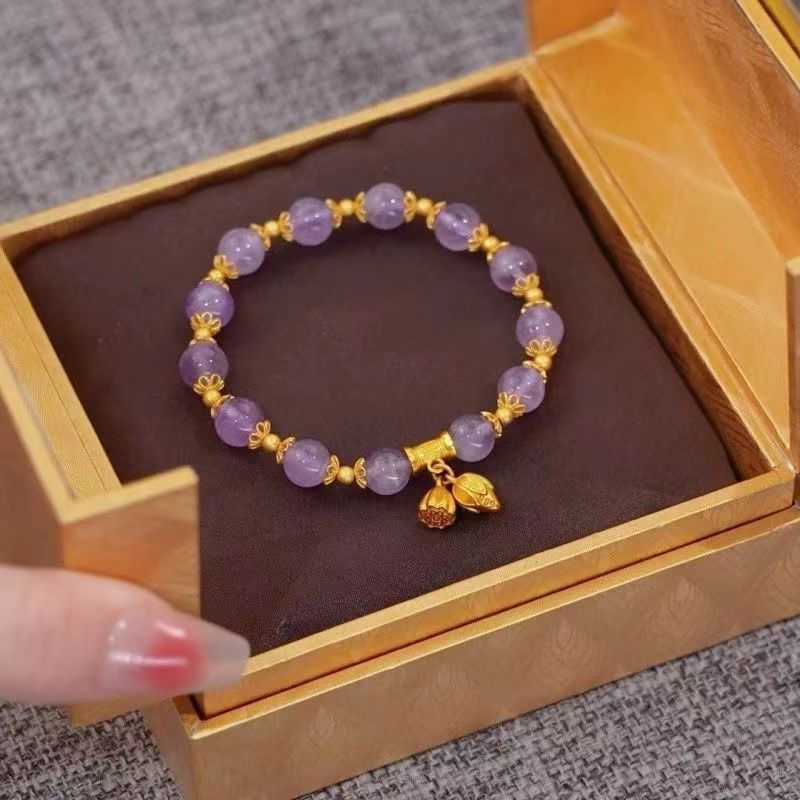 New Two Shihuan Hetian Yu Bracelet Female Retro