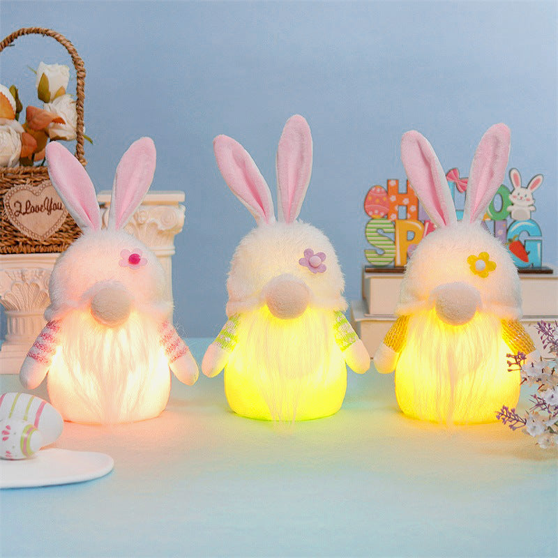 Luminous Easter Rabbit  Doll