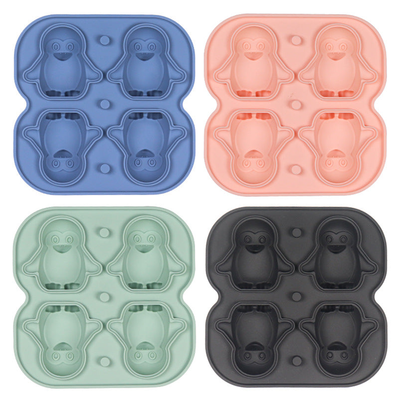 Penguin Silicone Ice Cube Mold Animal