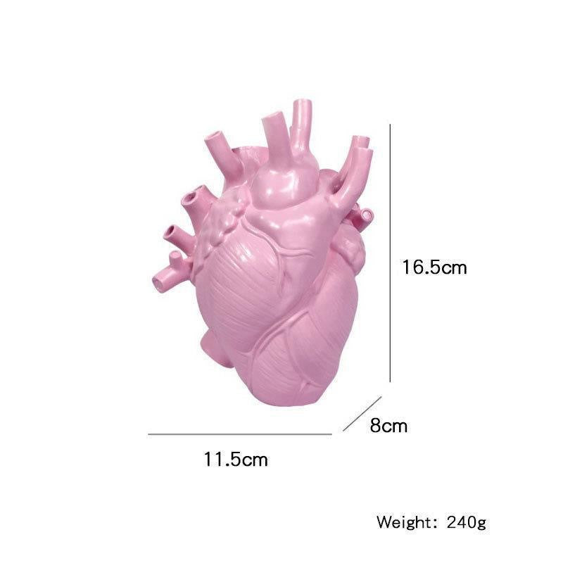 Fashion Heart Vase Decoration Home